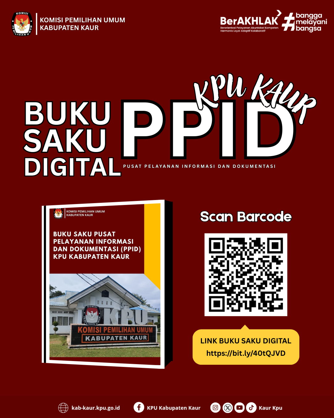 Buku Saku Digital PPID KPU KAUR